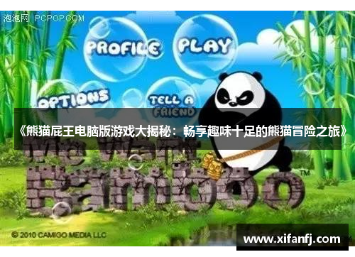 《熊猫屁王电脑版游戏大揭秘：畅享趣味十足的熊猫冒险之旅》